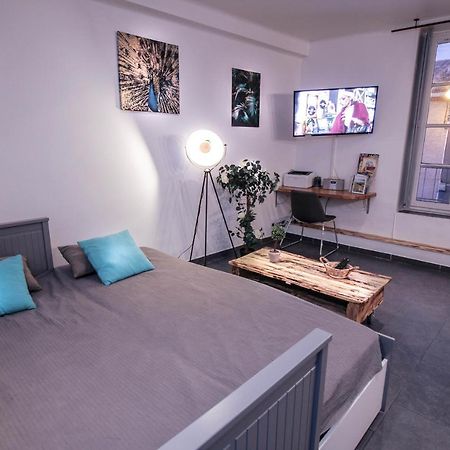 Appartement Calme Et Spacieux, Cite Et Ville A Pied, Wifi, 2 Chambres, 3 Lits การ์กาซอน ภายนอก รูปภาพ