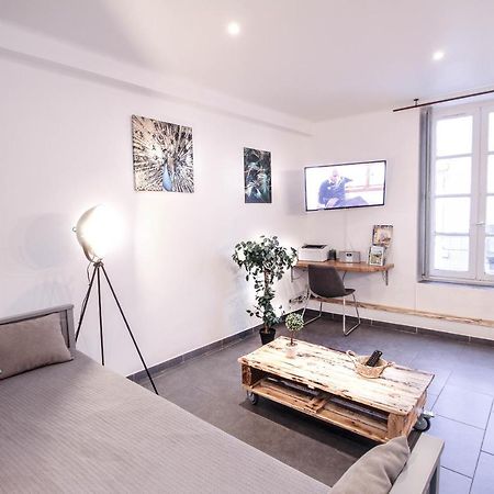 Appartement Calme Et Spacieux, Cite Et Ville A Pied, Wifi, 2 Chambres, 3 Lits การ์กาซอน ภายนอก รูปภาพ