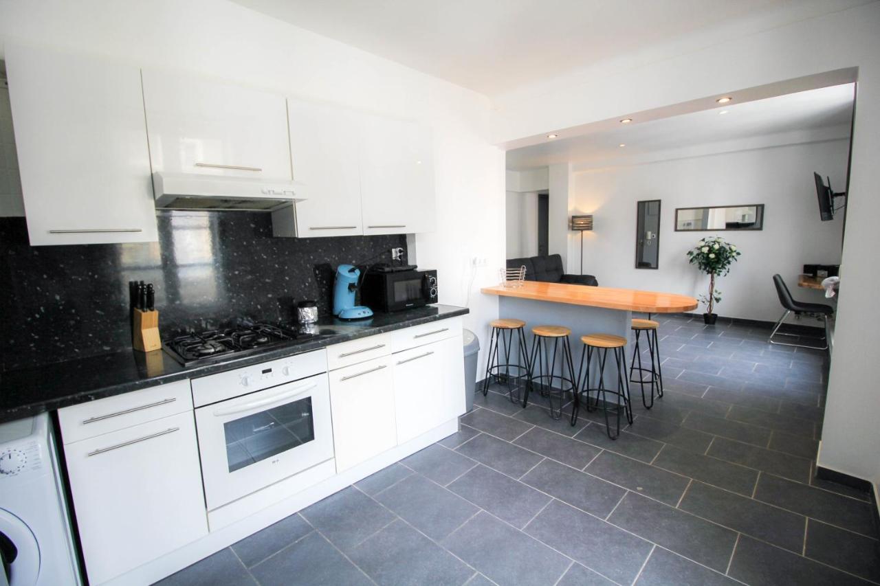 Appartement Calme Et Spacieux, Cite Et Ville A Pied, Wifi, 2 Chambres, 3 Lits การ์กาซอน ภายนอก รูปภาพ
