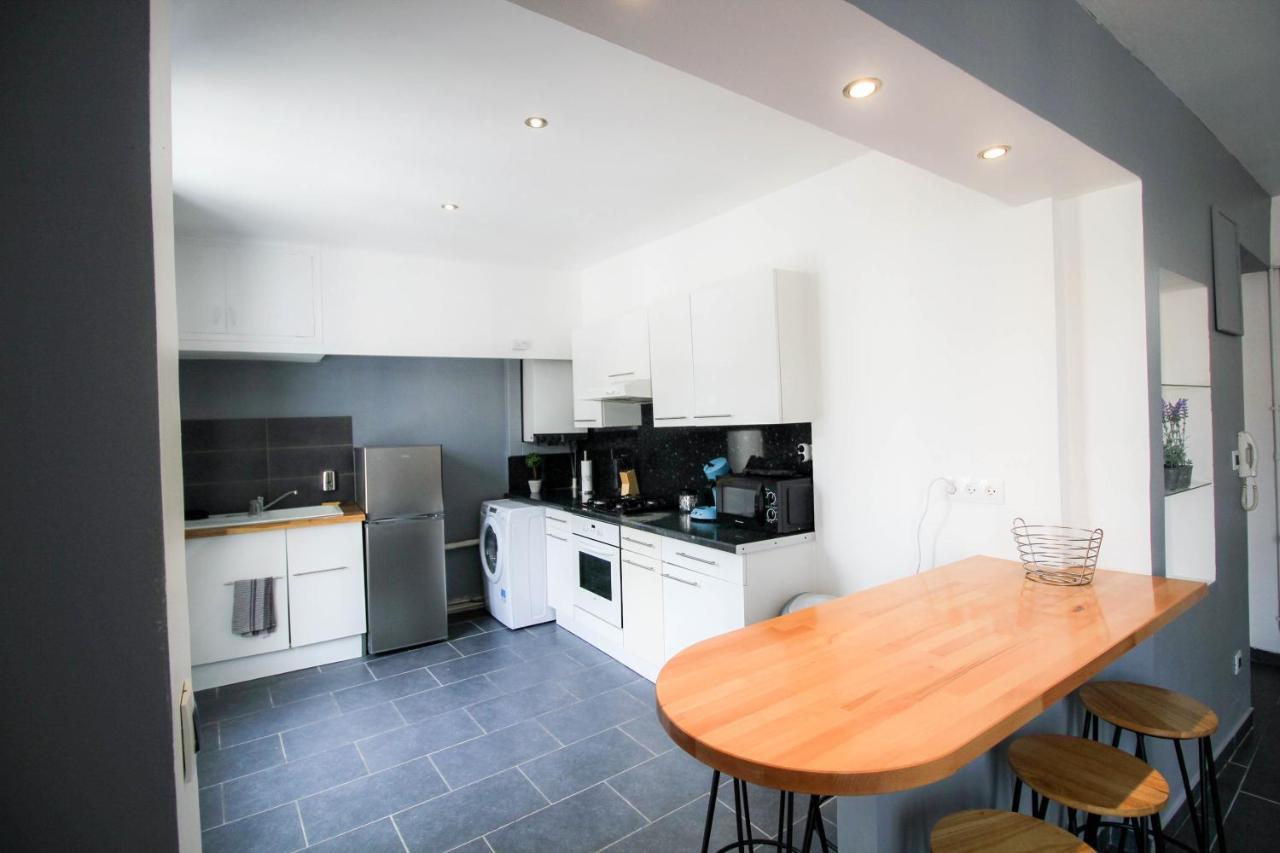 Appartement Calme Et Spacieux, Cite Et Ville A Pied, Wifi, 2 Chambres, 3 Lits การ์กาซอน ภายนอก รูปภาพ