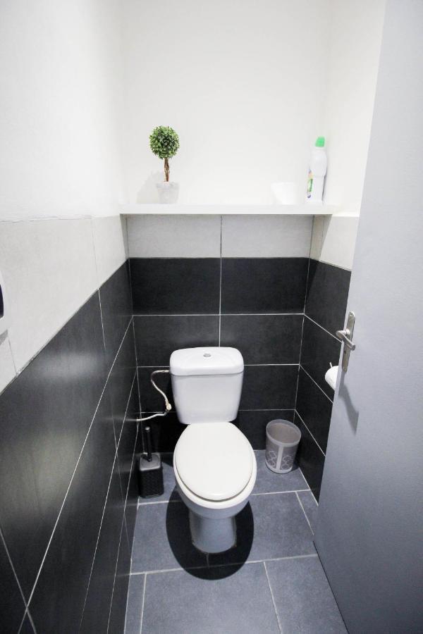Appartement Calme Et Spacieux, Cite Et Ville A Pied, Wifi, 2 Chambres, 3 Lits การ์กาซอน ภายนอก รูปภาพ