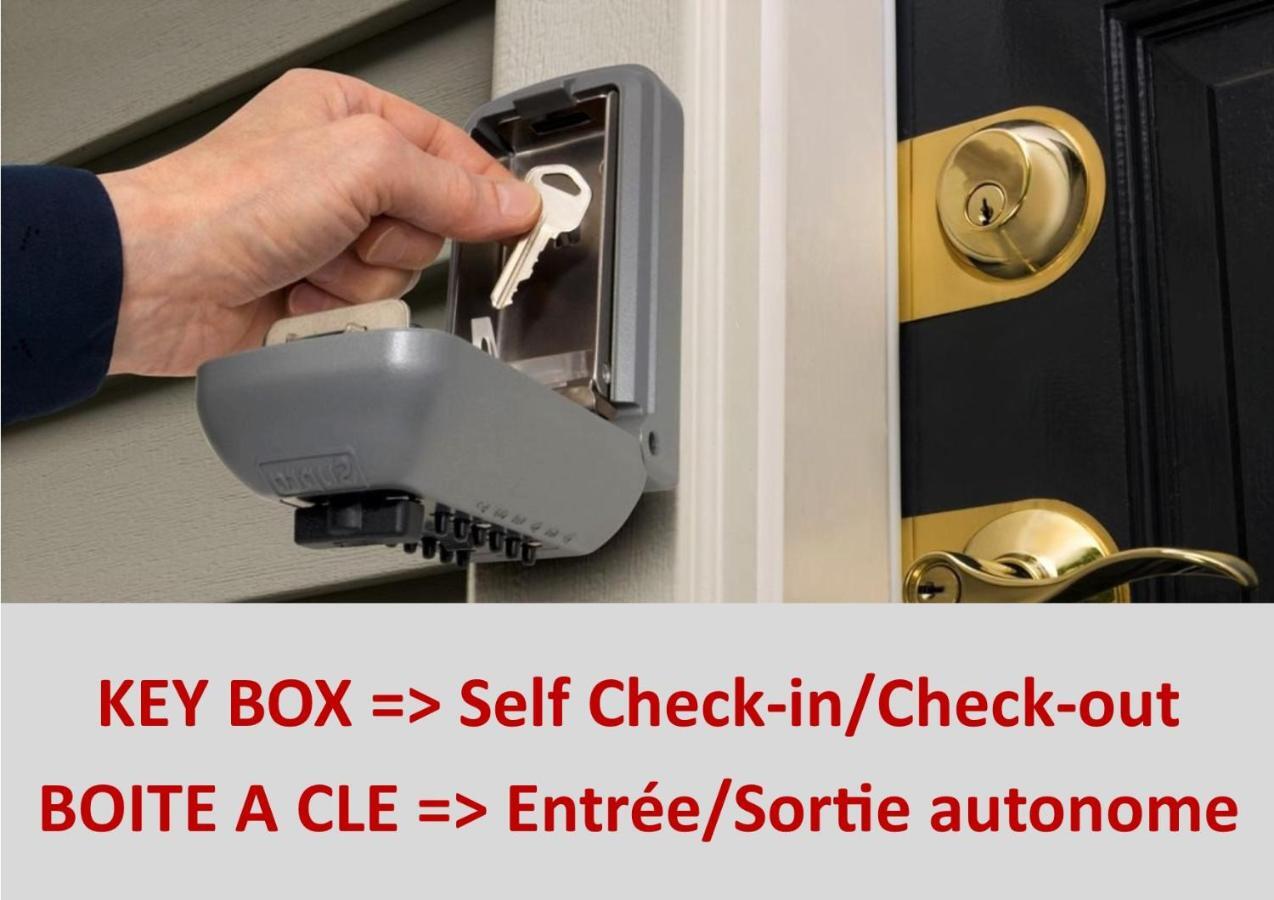Appartement Calme Et Spacieux, Cite Et Ville A Pied, Wifi, 2 Chambres, 3 Lits การ์กาซอน ภายนอก รูปภาพ